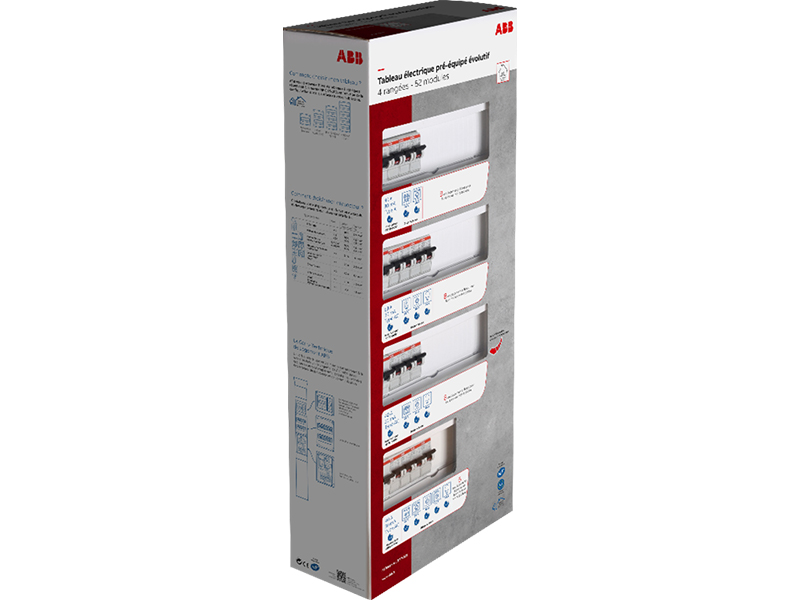 Tableaux ABB électriques pré-équipés et évolutifs