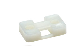 Bevestigingselement voor brede kabelbinders