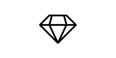 Piktogram diamant