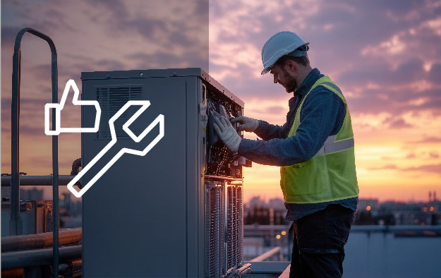 Maintanance technician on HVAC